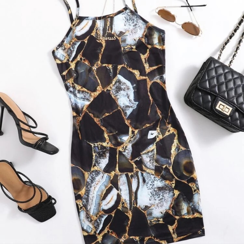 🎶 2/$10 SHEIN print dress